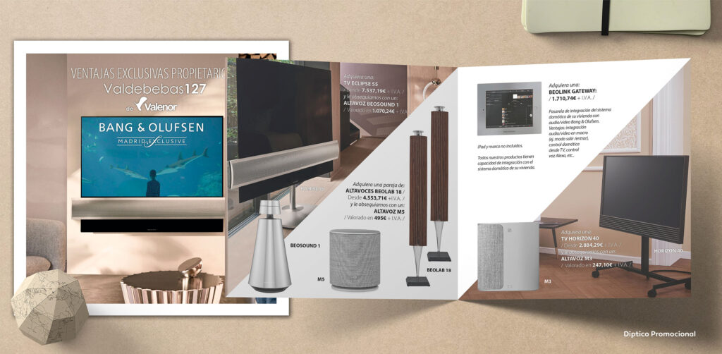 Diptico BANG OLUFSEN